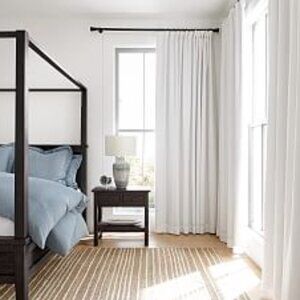 Pottery Barn Belgian Flax Linen Blackout Curtain